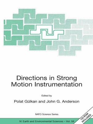 cover image of Directions in Strong Motion Instrumentation